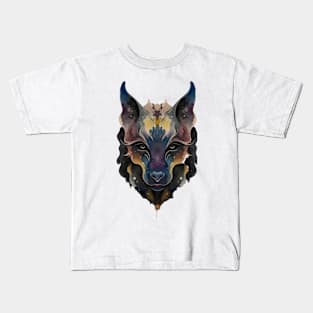 beautiful wolf Kids T-Shirt